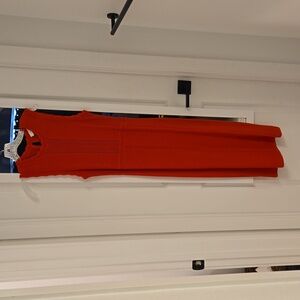 Orange knit House of Harlow dress
